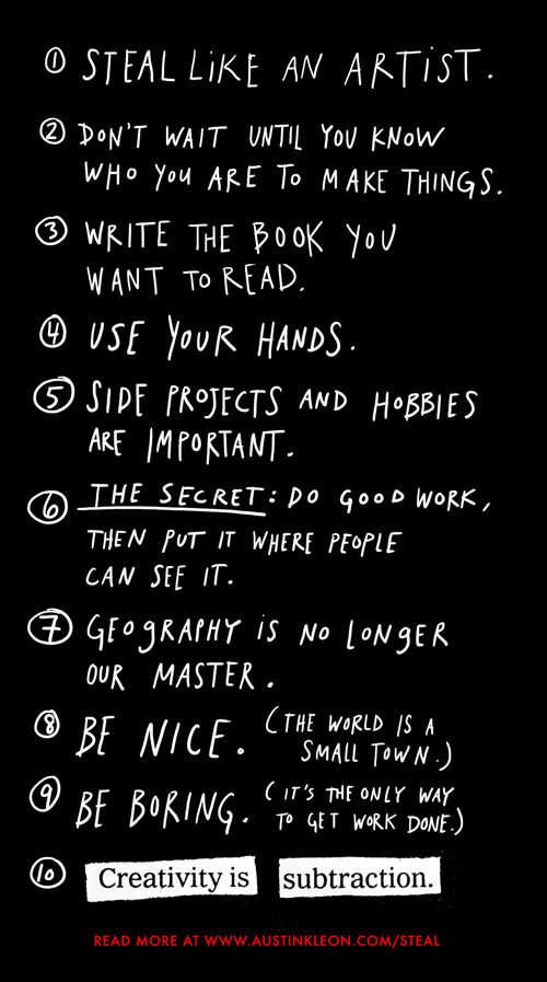 steal-like-an-artist-list