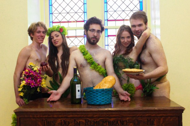 The Cast of Genesis & Other Stories: Jared W. Bishop, Tess Dingman, Hayden Finkelshtain, Katie Housely, Wesley J. Colford