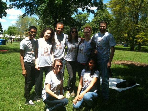 The Passion Players - BACK ROW, LEFT TO RIGHT:  Bilal Baig, Kathryn Davis, Howard Davis, Aviva Philipp-Muller, Kasey Dunn, Jesse Watts FRONT ROW, LEFT TO RIGHT:  Cheyenne Scott & Harsharan Sidhu