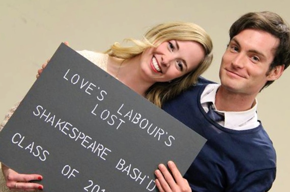 Love's Labour's Lost - Hallie Seline & Jesse Nerenburg - Photo Credit: Jesse Griffiths & Kyle Purcell