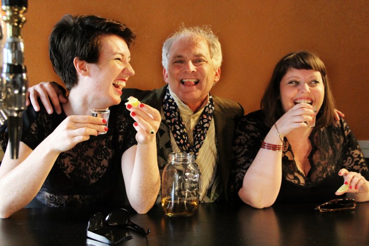 Merry Wives of Windsor - Suzette McCanny, Sean Sullivan, Julia Nish-Lapidus - photo by Madison Golshani, Daniel Pascale