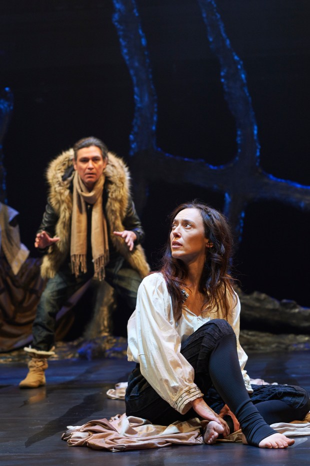 Jonathan Fisher and Severn Thompson in ELLE at TPM. Photo Credit: Michael Cooper